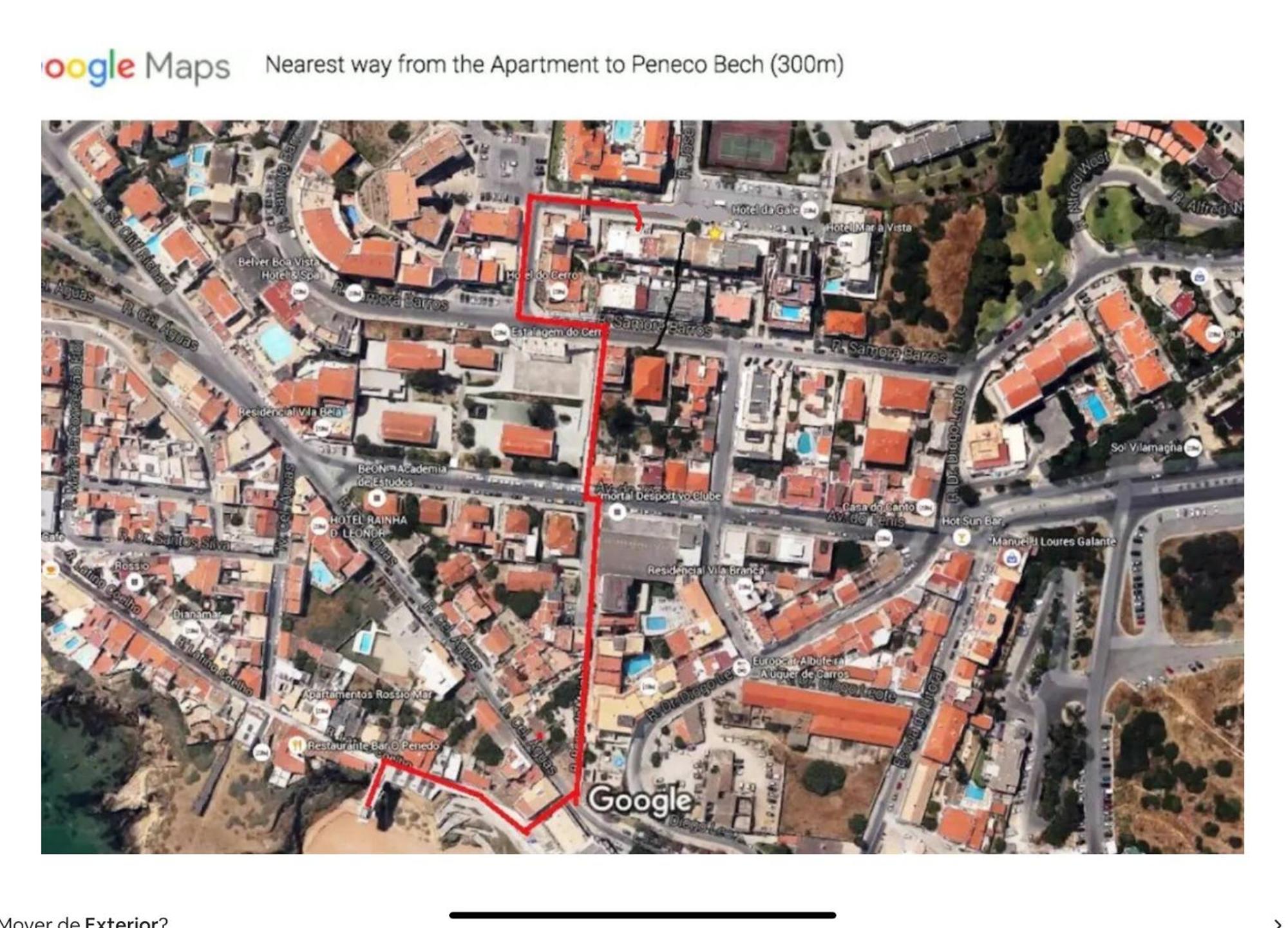 Vista Mar E Terra Lejlighed Albufeira Eksteriør billede